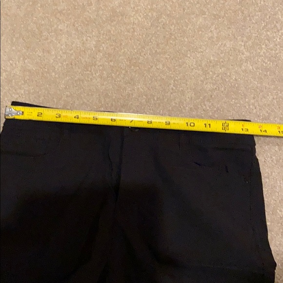 Black casual button zip up pants - Picture 8 of 8